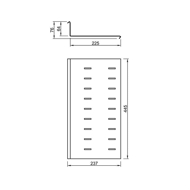 Полиця для краваток Venus VIBO висувна Графіт (APCLSPVGF) - фото 2 Полиця для краваток Venus VIBO висувна Графіт (APCLSPVGF) - фото 2