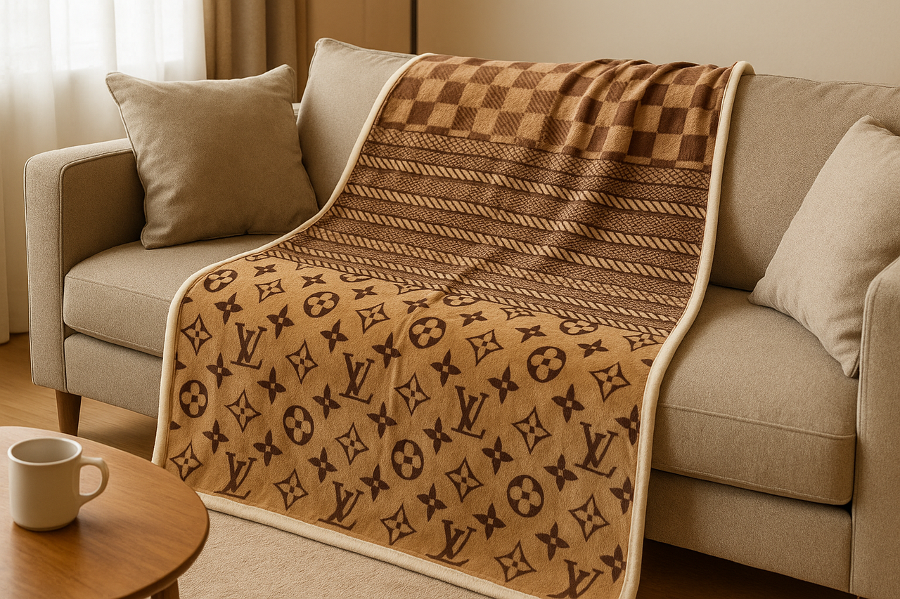 Плед Louis Vuitton 160х210 см (Pled-2008)