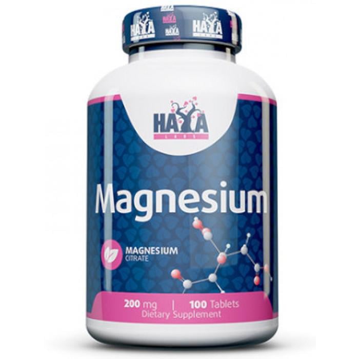Цитрат магнію Haya Labs Magnesium Citrate 200 mg 100 таблеток Цитрат магнію Haya Labs Magnesium Citrate 200 mg 100 таблеток