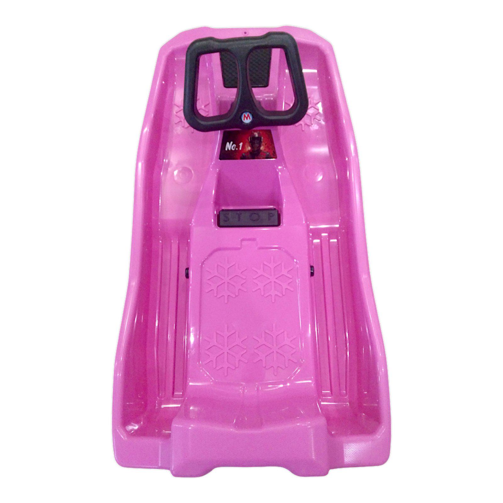 Санки з кермом Marmat №1 Рожевий (17226) - фото 2 Санки з кермом Marmat №1 Рожевий (17226) - фото 2