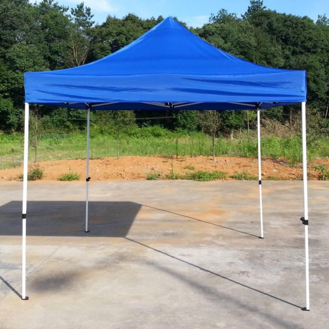 Павільйон-гармошка садовий розсувний Ranger SP-003 3x3x3,2 м Blue (RA 7764) - фото 4 Павільйон-гармошка садовий розсувний Ranger SP-003 3x3x3,2 м Blue (RA 7764) - фото 4