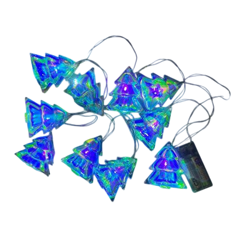 Гирлянда светодиодная Tree hologram 2 м 10 led 2 AА (R96314)