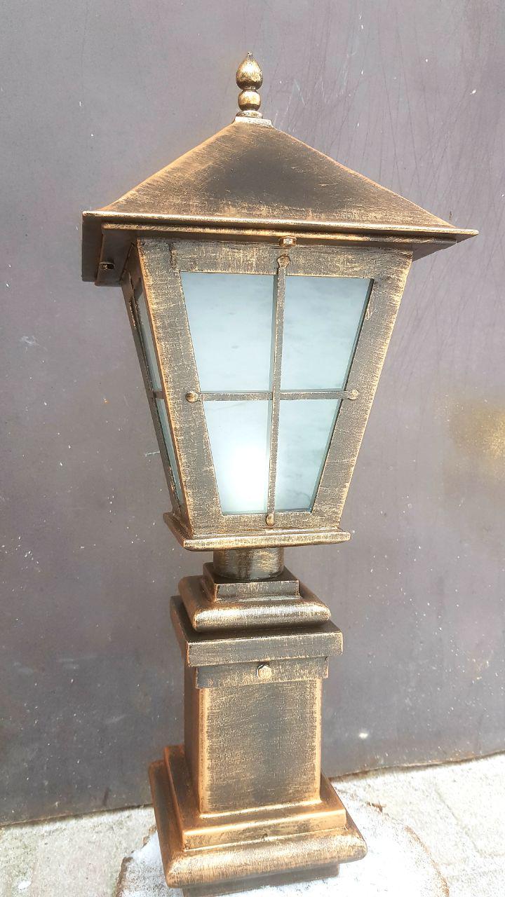 Ліхтар вуличний Антураж E27 IP44 26х26х65 см - фото 2 Ліхтар вуличний Антураж E27 IP44 26х26х65 см - фото 2