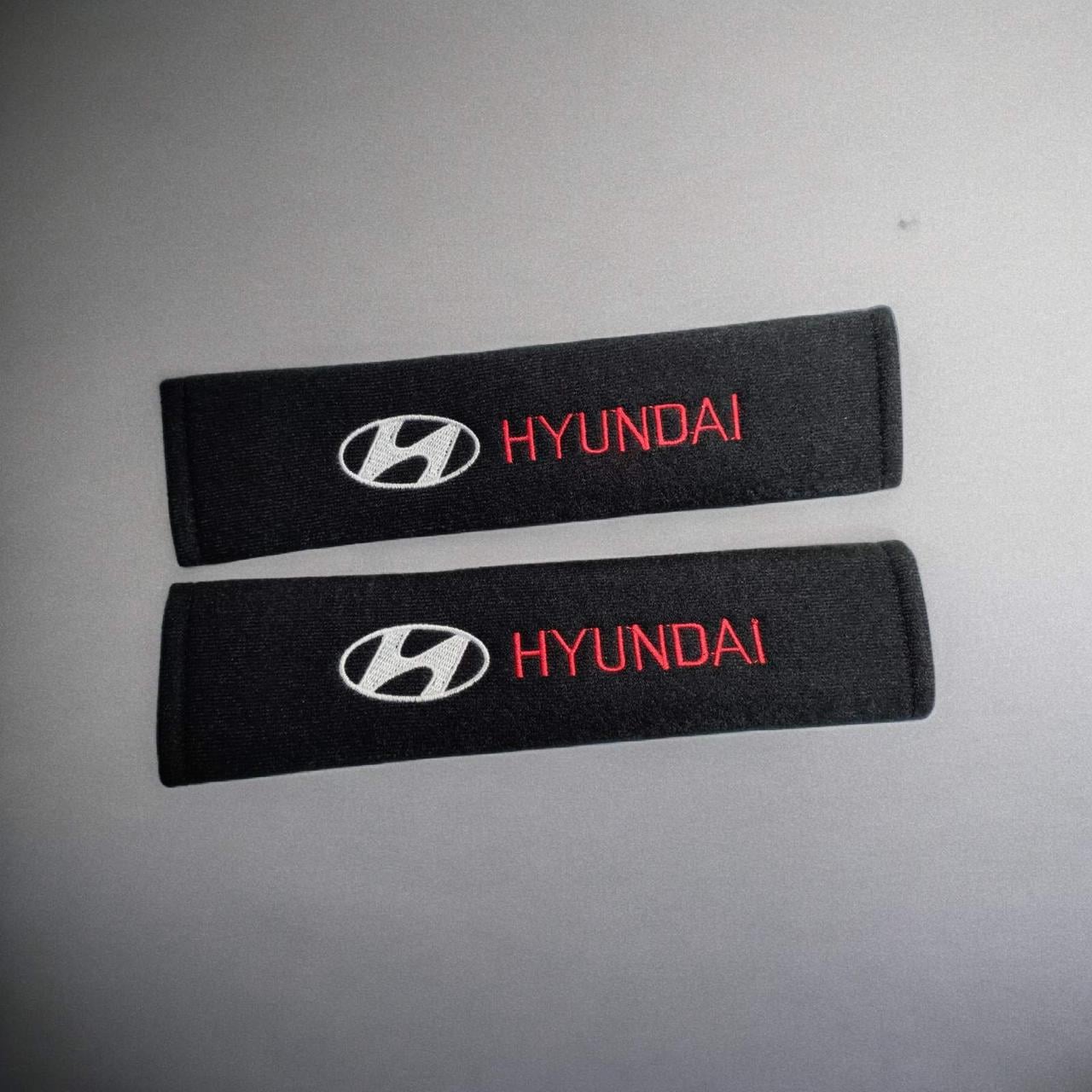 Чохол на ремінь безпеки с логотипом Hyundai 2 шт. (2236151941)