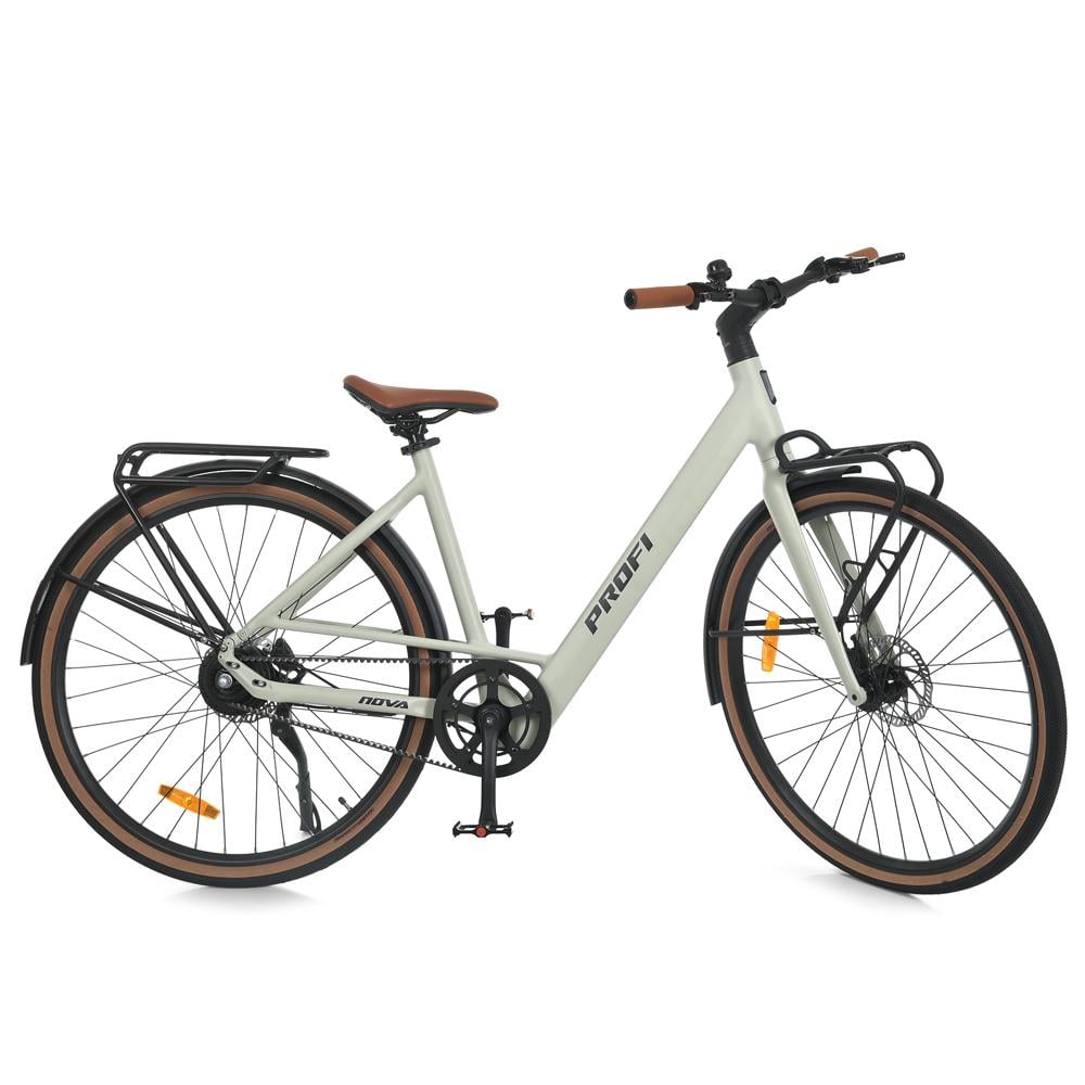 Электровелосипед PROFI 28" MEB 700C NOVA-2 мотор 350W аккумулятор 48V 10AH PAS система Серый (32848792)
