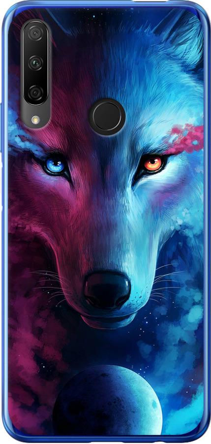 Чехол на Huawei Honor 9X Арт-волк (3999t-1746-42517)