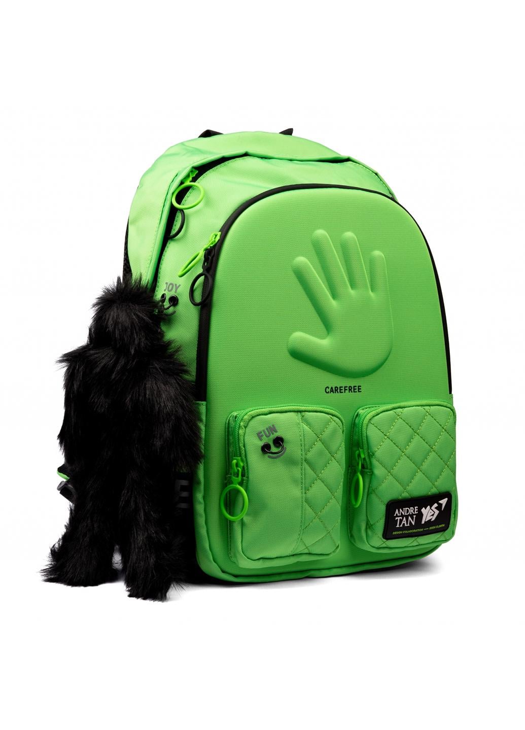 Рюкзак YES T-129 YES by Andre Tan Hand Green (559042)