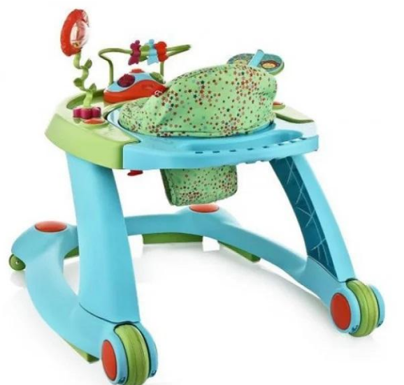 Ходунки-штовхач GoodBaby 2в1 XB606E-4MHL Зелений - фото 3 Ходунки-штовхач GoodBaby 2в1 XB606E-4MHL Зелений - фото 3