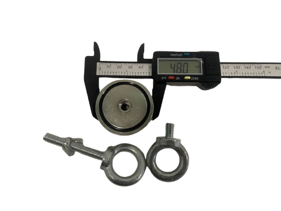 Пошуковий магніт Тритон F80×2 двосторонній 90 кг - фото 5