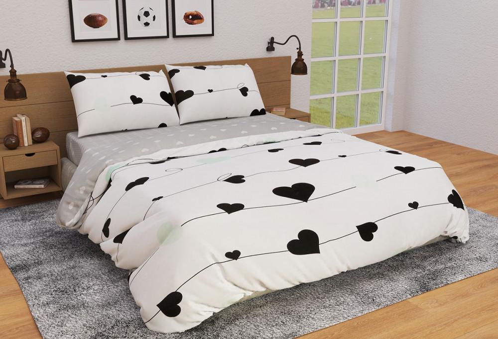 Постельное белье Лелека ранфорс 541Д двуспальное (2000025777)