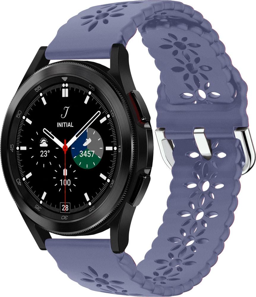 Ремешок Trase для Galaxy Watch 4 Classic 46 мм Gray/Blue (28861-6D)