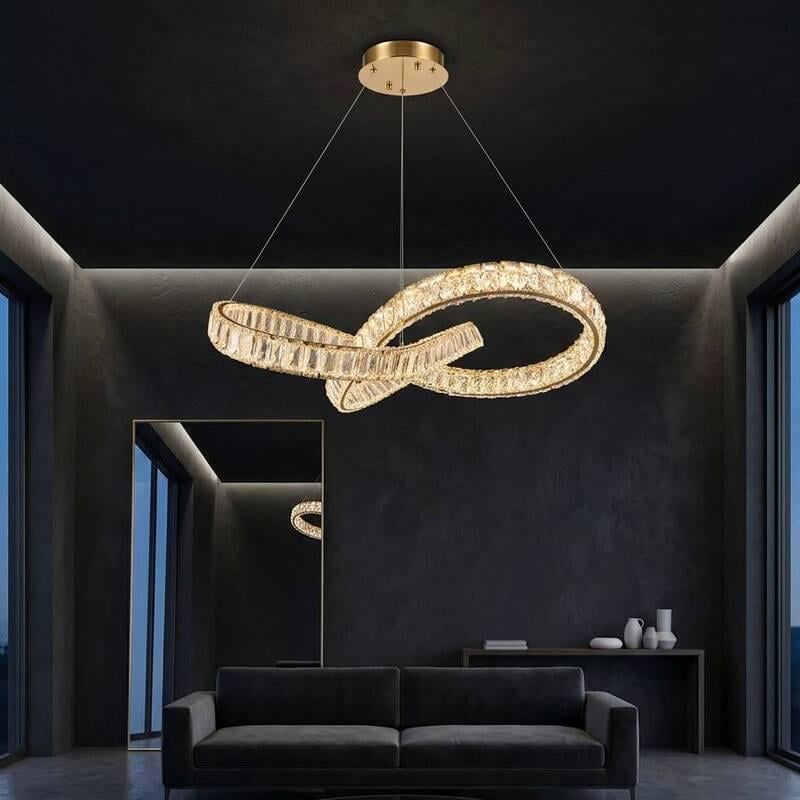 Люстра хрустальная Zilini 6338/600 Золотистый (35888554)