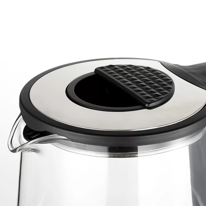Електрочайник Bitek BT-7846 скляний 2,3 л Silver/Black (600646) - фото 7 Електрочайник Bitek BT-7846 скляний 2,3 л Silver/Black (600646) - фото 7