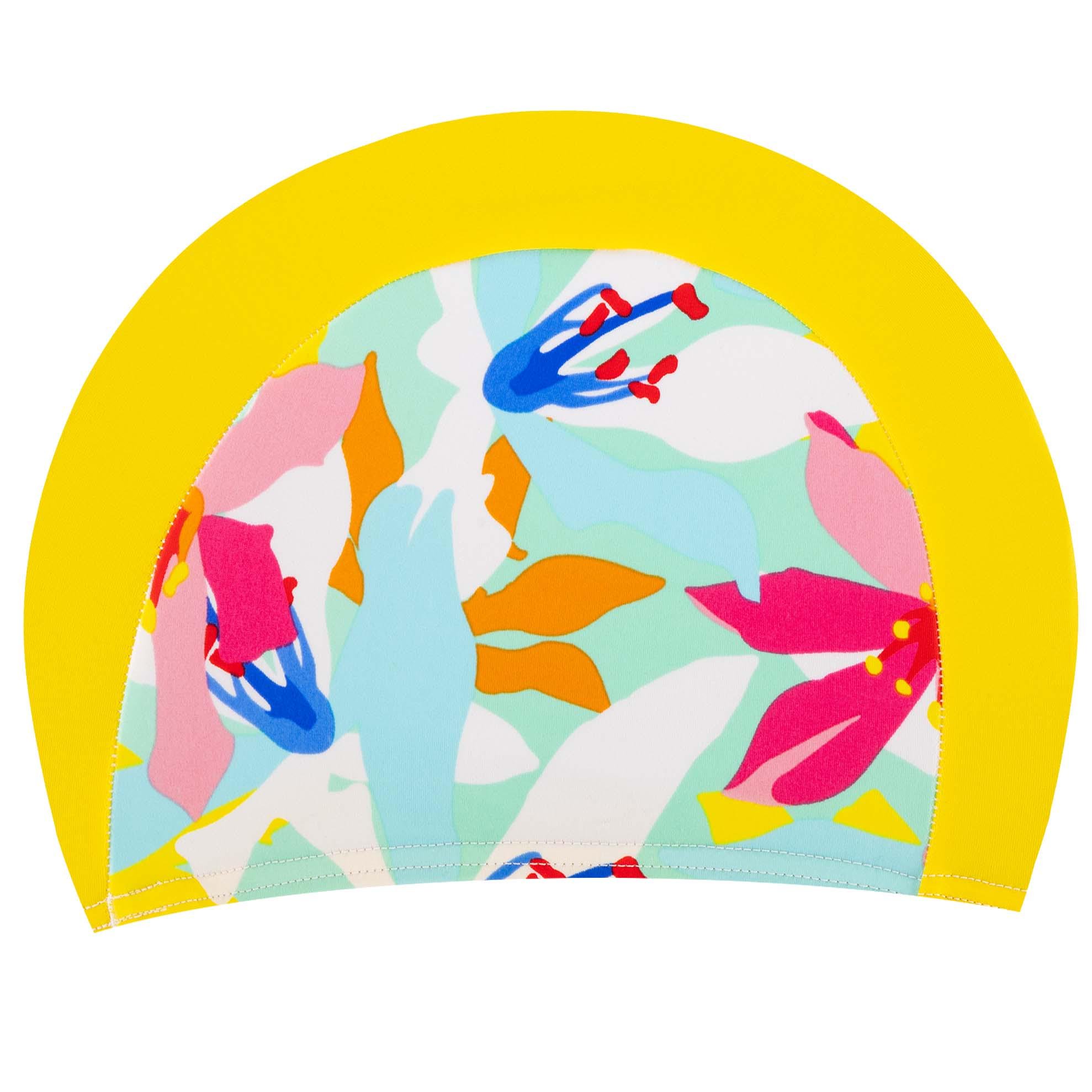 Шапочка для плавання для дорослих YINGFA C0076 текстильна Жовтий (C0076_Желтый) Шапочка для плавання для дорослих YINGFA C0076 текстильна Жовтий (C0076_Желтый)