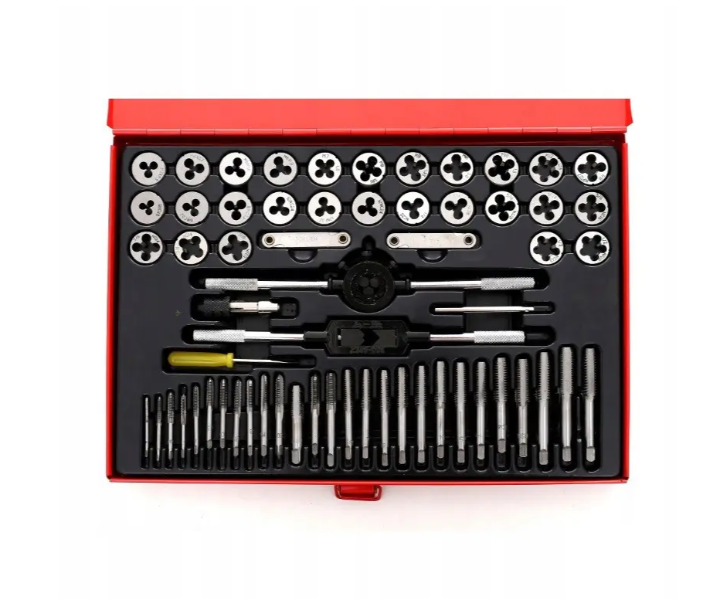 Набор метчиков и плашек Kraft&Dele KD10251 60 шт. (29596017) Набор метчиков и плашек Kraft&Dele KD10251 60 шт. (29596017)