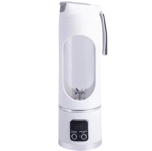 Блендер-шейкер портативний Huizhou для коктейлів з USB-зарядкою 450 мл Білий (HP-11-10W)