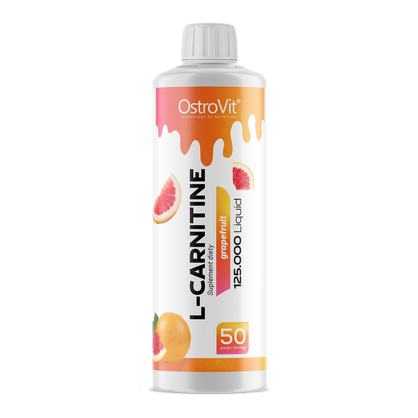 Жироспалювач Ostrovit L-carnitine Base 125 000 Liquid 500 мл Грейпфрут