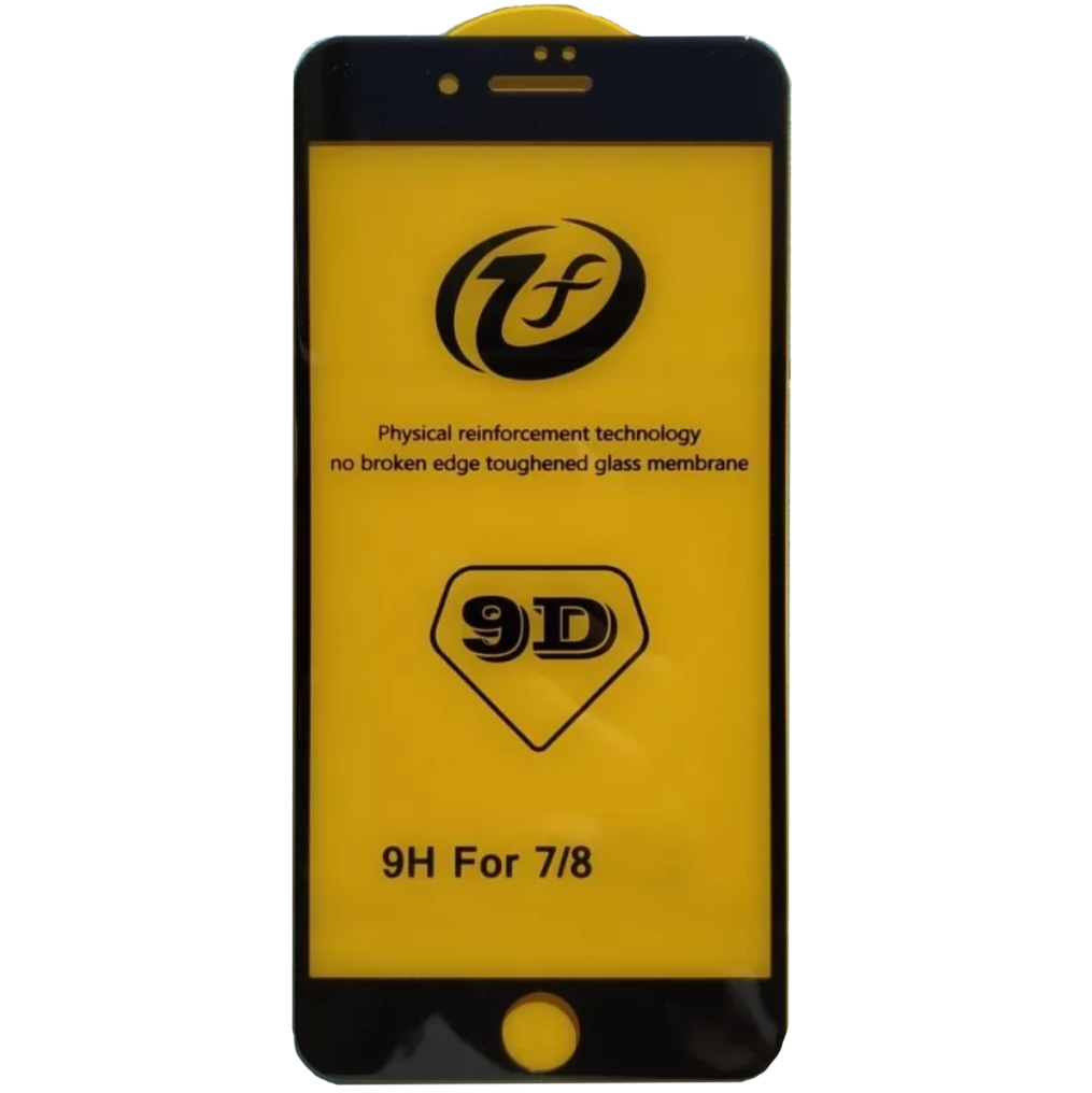 Защитное стекло для смартфона Soft 3D Glass for iPhone 7/8 Black