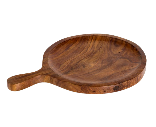 Дошка для піци Empire EM6032 26 см з дерев'яною з ручкою (9f21c966)