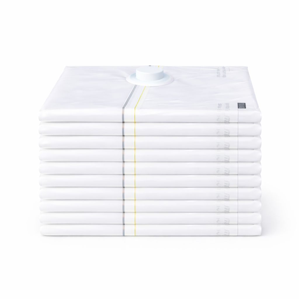 Набір вакуумних пакетів для речей багаторазові з клапаном 10 шт. 40х60 см (32503348)