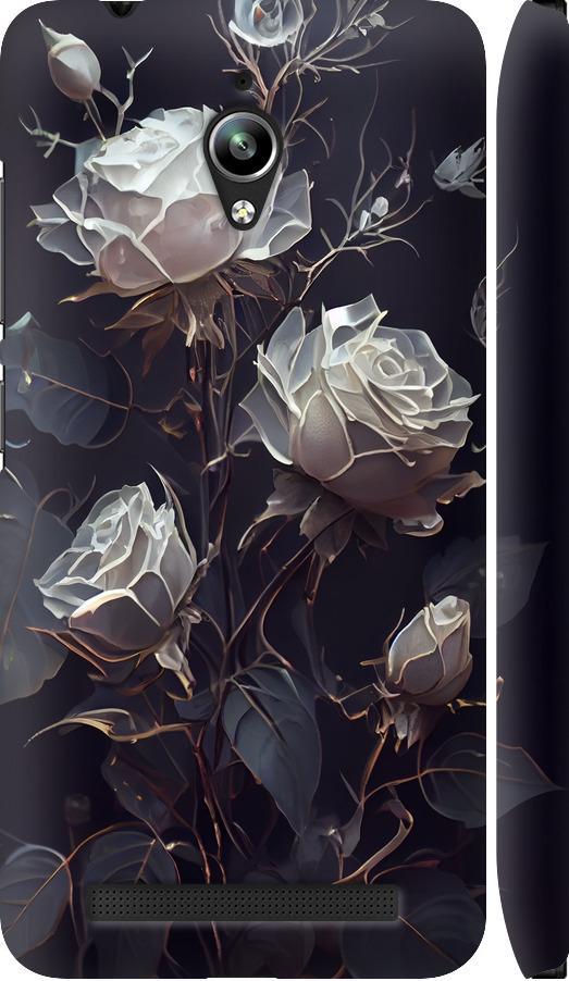 Чехол на Asus Zenfone Go ZC500TG Розы 2 (5550m-160-42517)