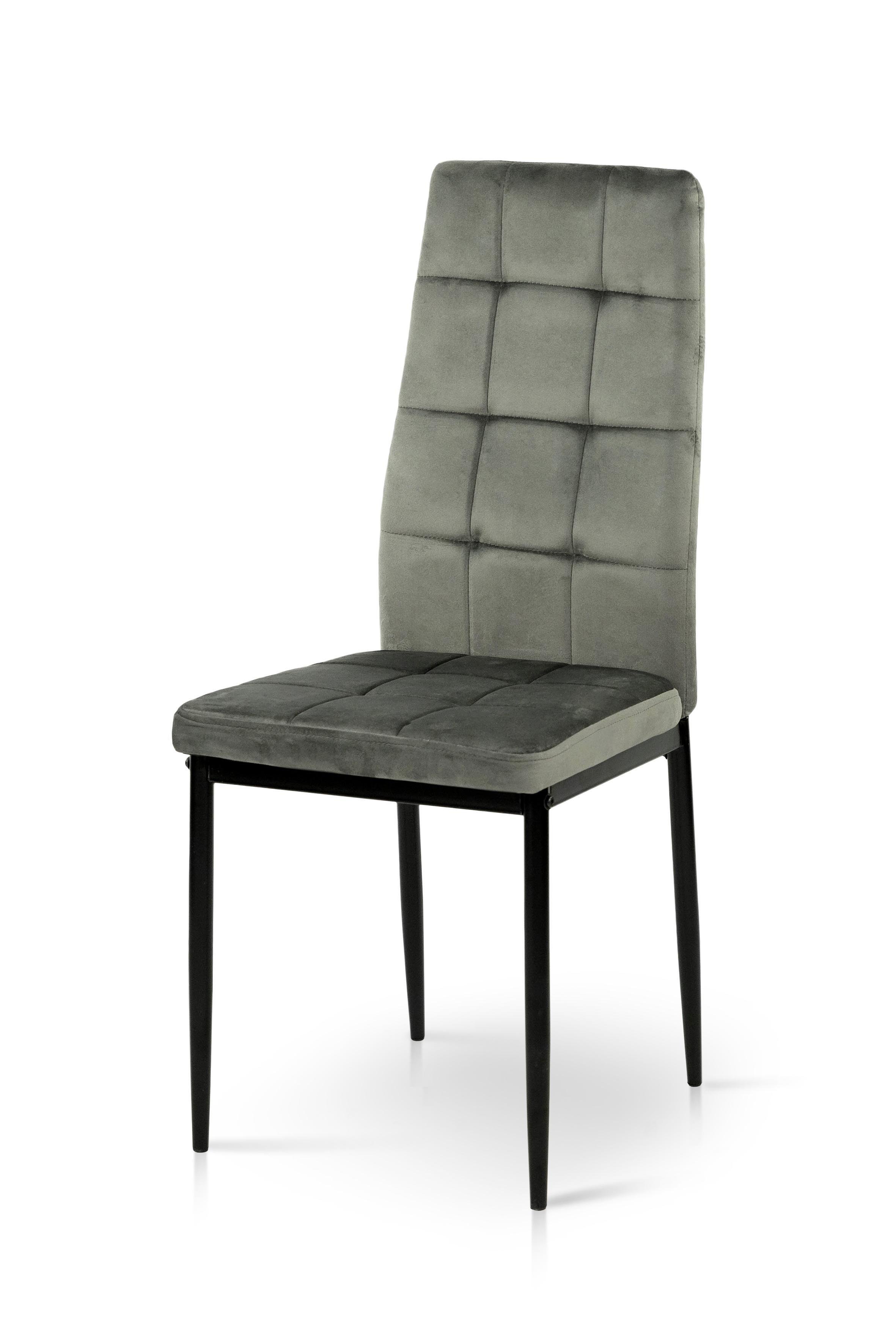 Стілець для кухні та вітальні ГРЕЙС Айс 410х980х510 мм Чорний/Попелястий (GAА0056267) - фото 1 Стілець для кухні та вітальні ГРЕЙС Айс 410х980х510 мм Чорний/Попелястий (GAА0056267) - фото 1