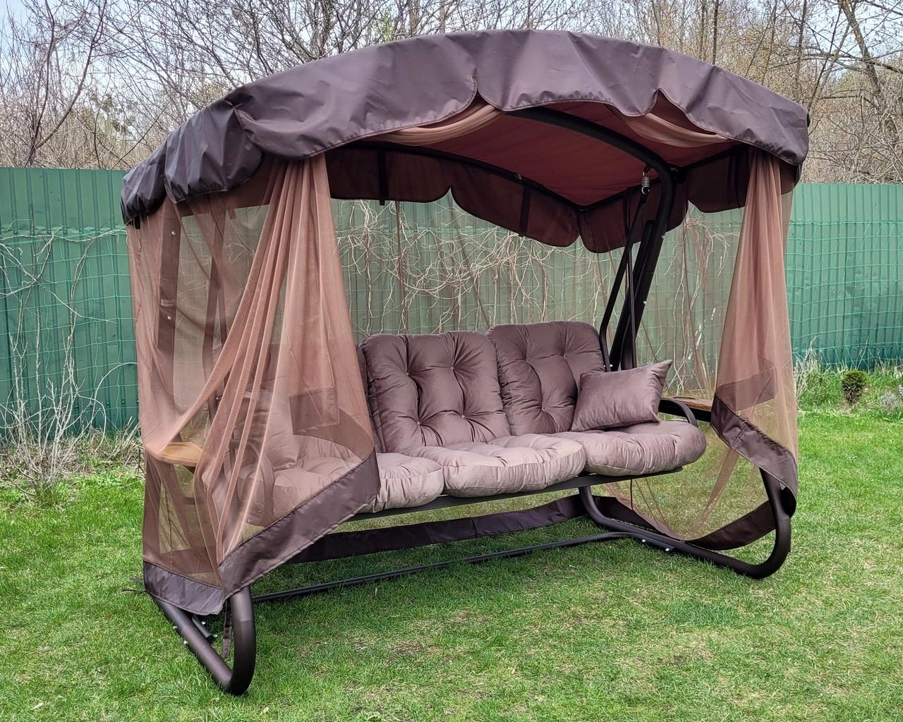 Садова гойдалка GreenGard Домініка (Арт .060) - фото 3 Садова гойдалка GreenGard Домініка (Арт .060) - фото 3