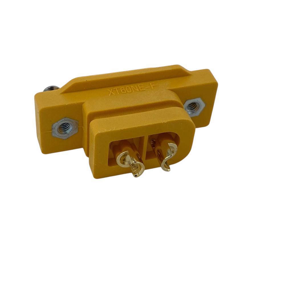 Разъем питания мама XT60NE-F Amass с винтиками на корпус Желтый - фото 4 Разъем питания мама XT60NE-F Amass с винтиками на корпус Желтый - фото 4