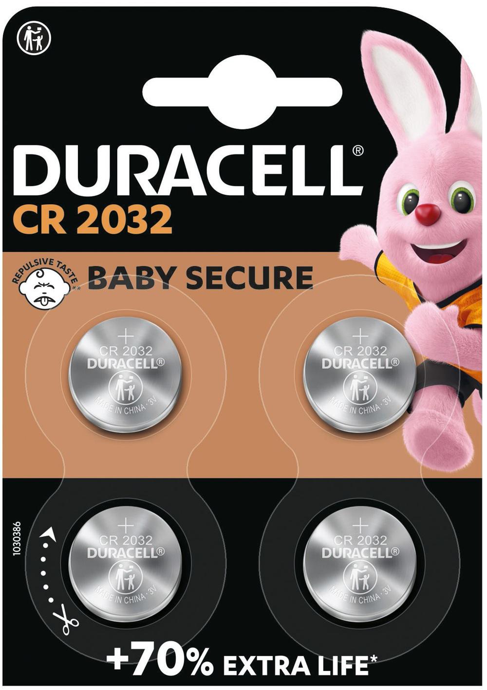 Батарейка Duracell DL2032 DSN 4 шт. (UG-5019681/5018068/5007662/5010951/) - фото 2 Батарейка Duracell DL2032 DSN 4 шт. (UG-5019681/5018068/5007662/5010951/) - фото 2