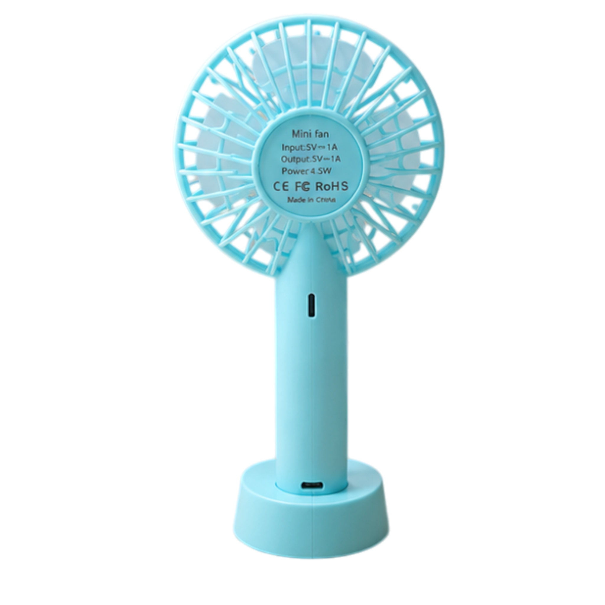 Вентилятор портативный Mini Fan SS-2 на аккумуляторе с подставкой для телефона Blue (35460051) Вентилятор портативный Mini Fan SS-2 на аккумуляторе с подставкой для телефона Blue (35460051)