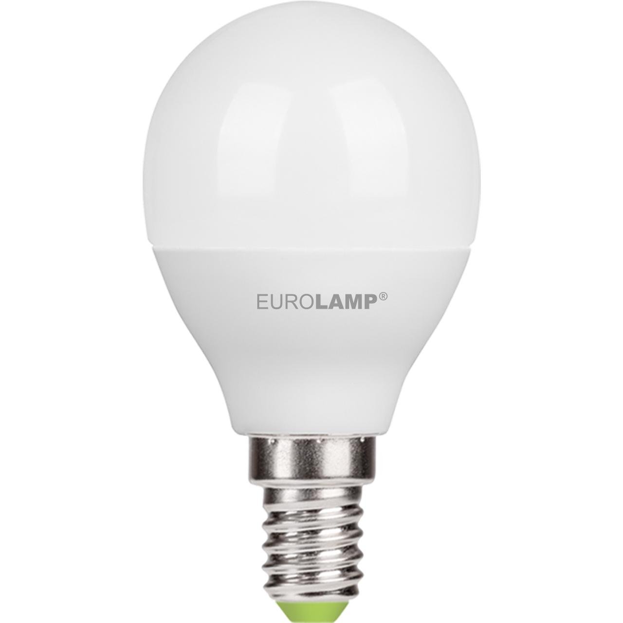 Лампа LED Eurolamp Шар Euro G45 5W E14 4000K (14001178) Лампа LED Eurolamp Шар Euro G45 5W E14 4000K (14001178)
