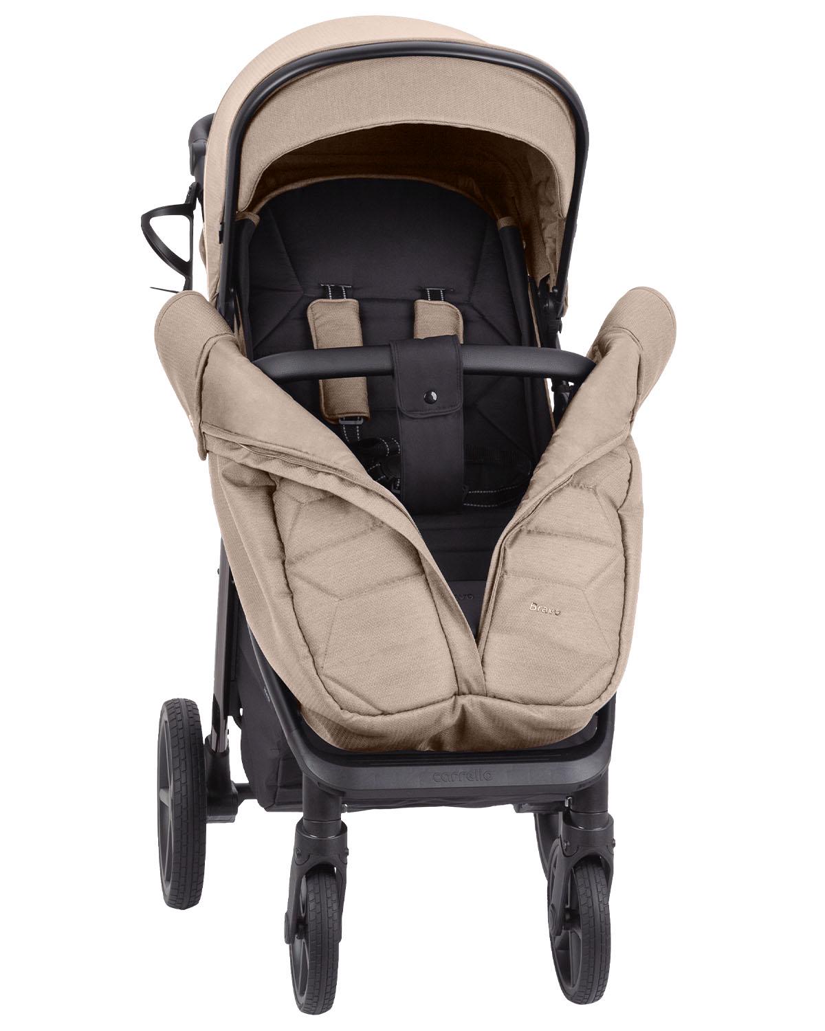 Коляска-книжка Carrello Bravo Ivory Beige (CRL-5515) - фото 3 Коляска-книжка Carrello Bravo Ivory Beige (CRL-5515) - фото 3