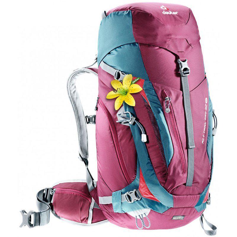 Рюкзак туристический Deuter ACT Trail Pro 32 л Blackberry/Arctic (34410155309)