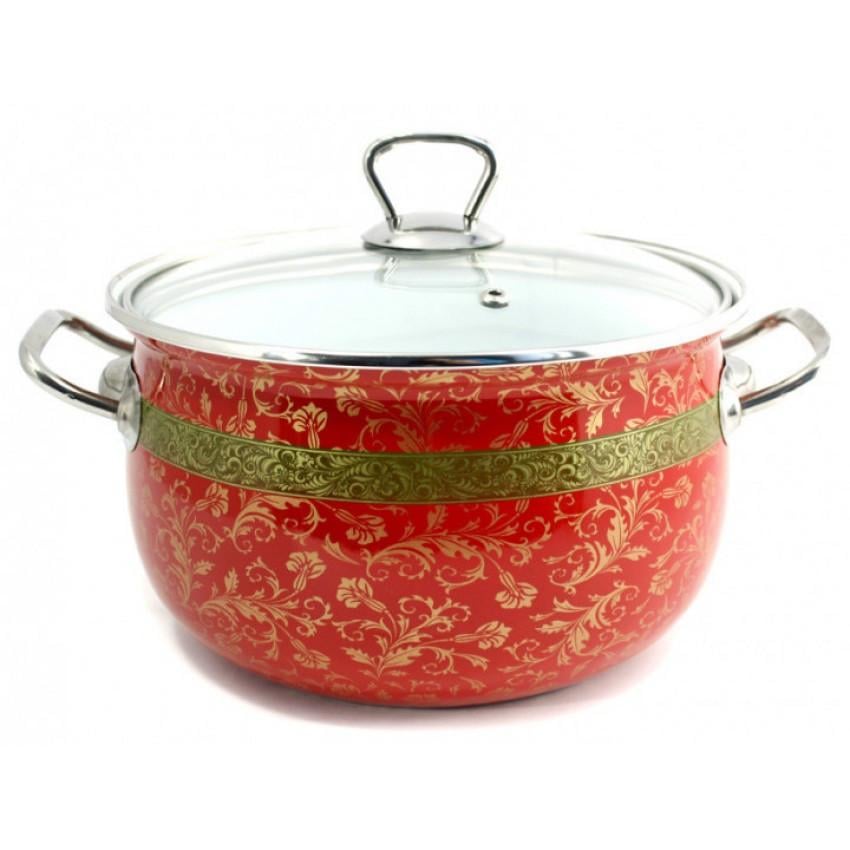Кастрюля эмалированная Interos Арабская ночь 1818-4 4 л d 20 см (69219)