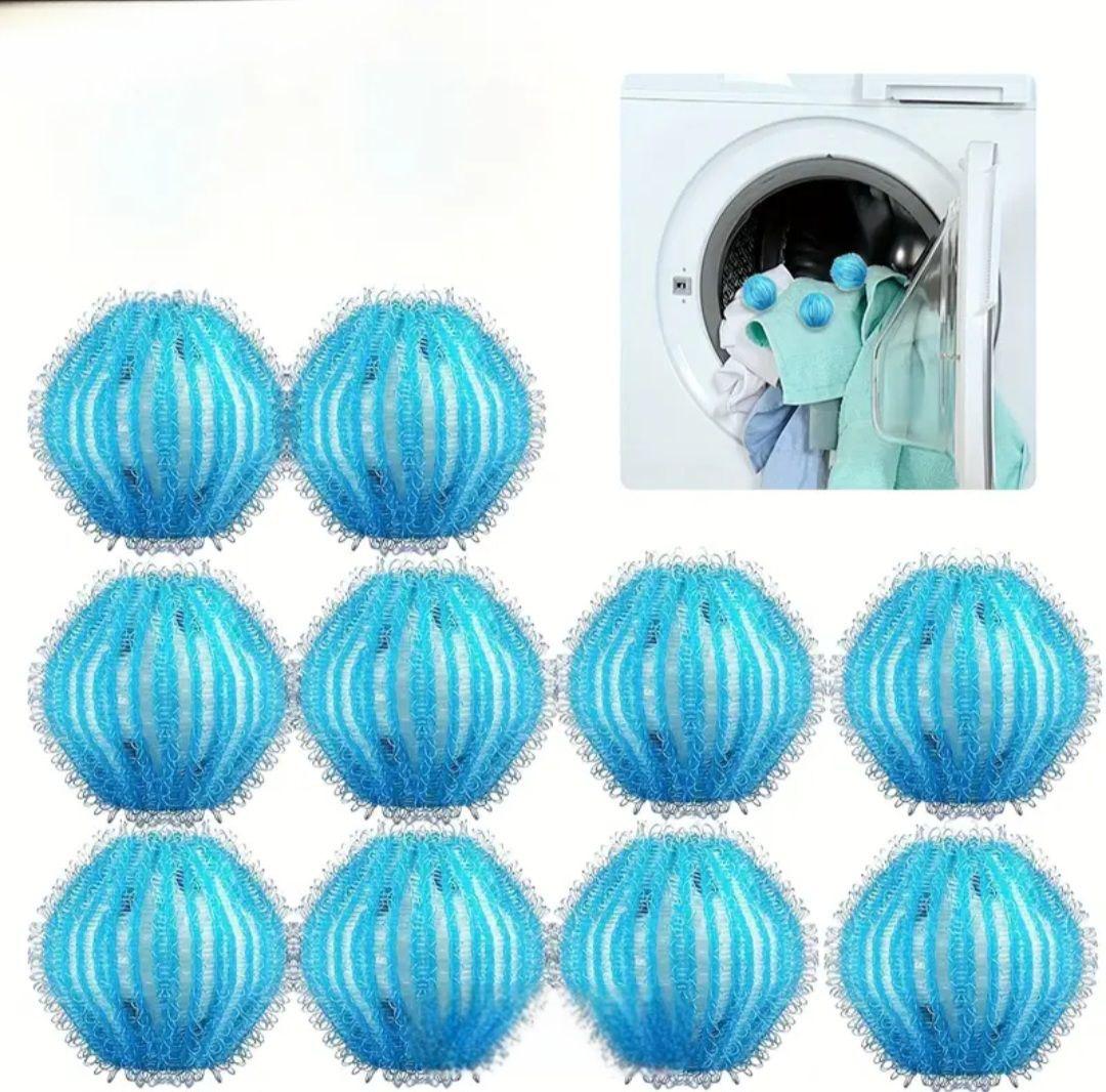 Кульки для прання багаторазові для збирання шерсті 10 шт. - фото 2