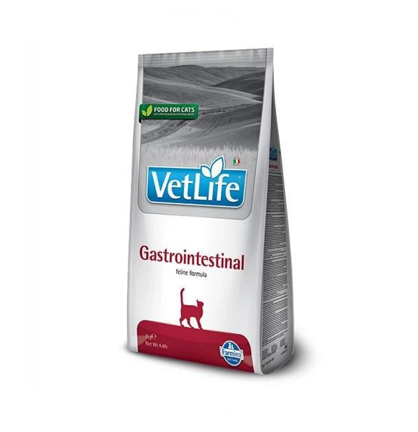 Корм сухой для кошек Farmina Vet Life Gastrointestinal диетическое питание при заболевании ЖКТ 2 кг (8010276025340)