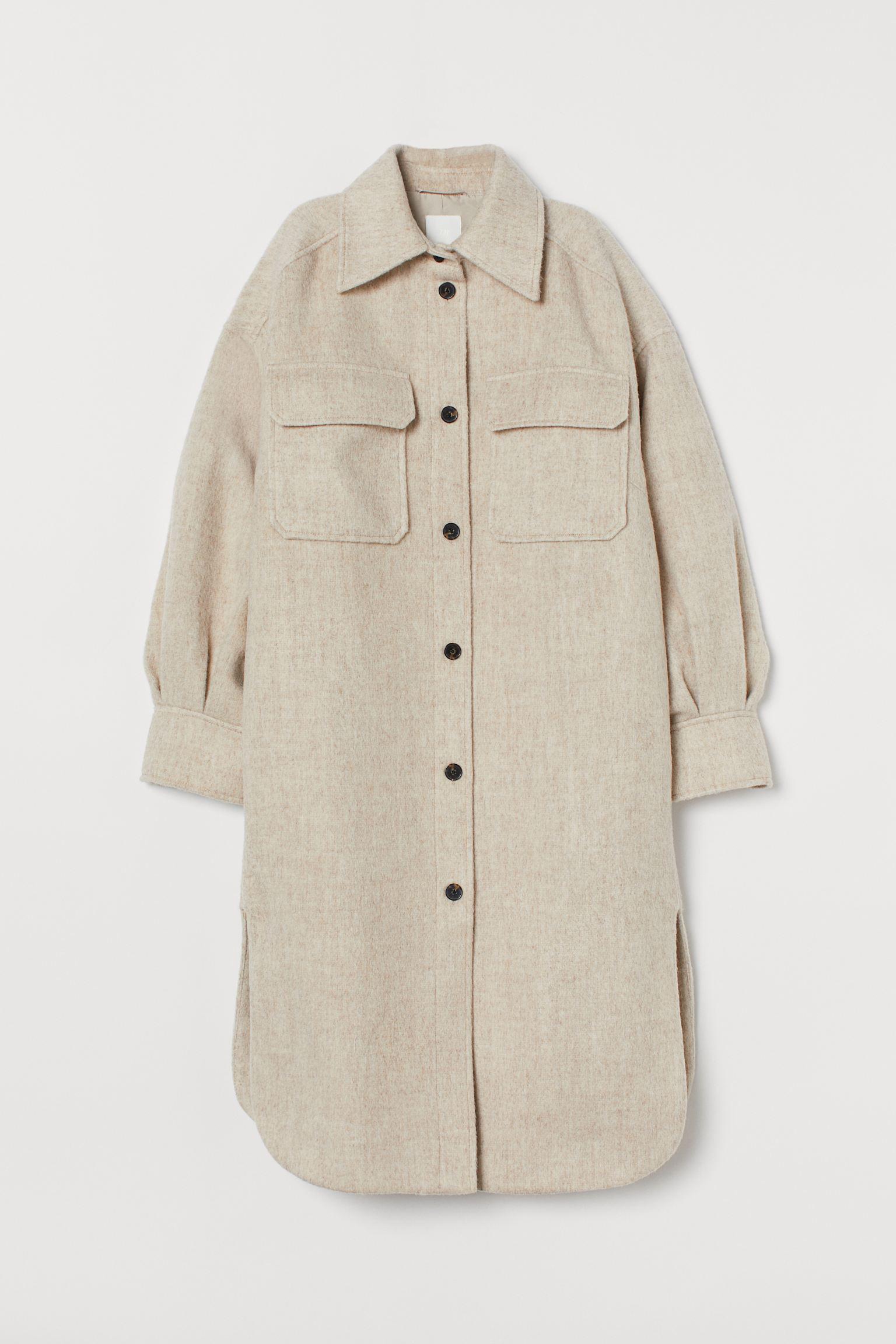 Куртка H&M Меланж S Світло-бежевий (18088915912)