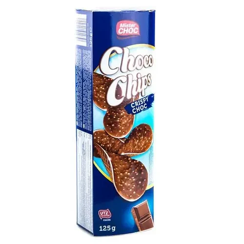 Чипси шоколадні Mister Choco Crip 125 г (1607003151)