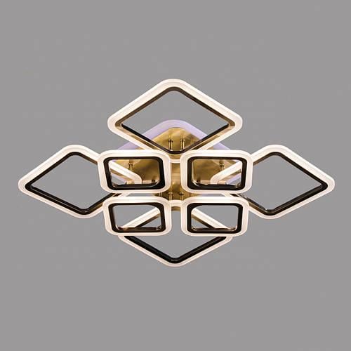 Люстра светодиодная Svet 192W Бронзовый (SL-5331/4+4 AB+RGB DIMMER)