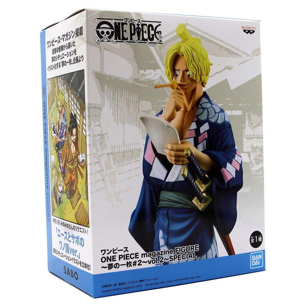 Фигурка для геймеров Bandai Spirits Dream One Piece Sabo 18 см (BS PD S) - фото 9