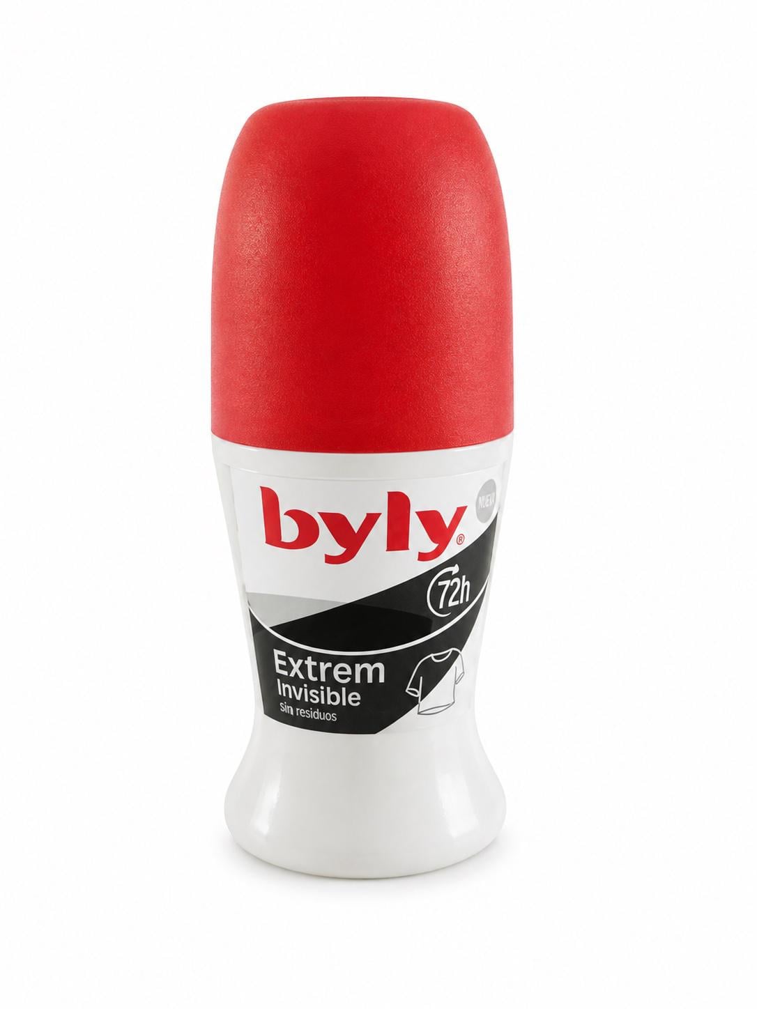 Дезодорант шариковый Byly Extrem Invisible 72h Roll-On 50 мл