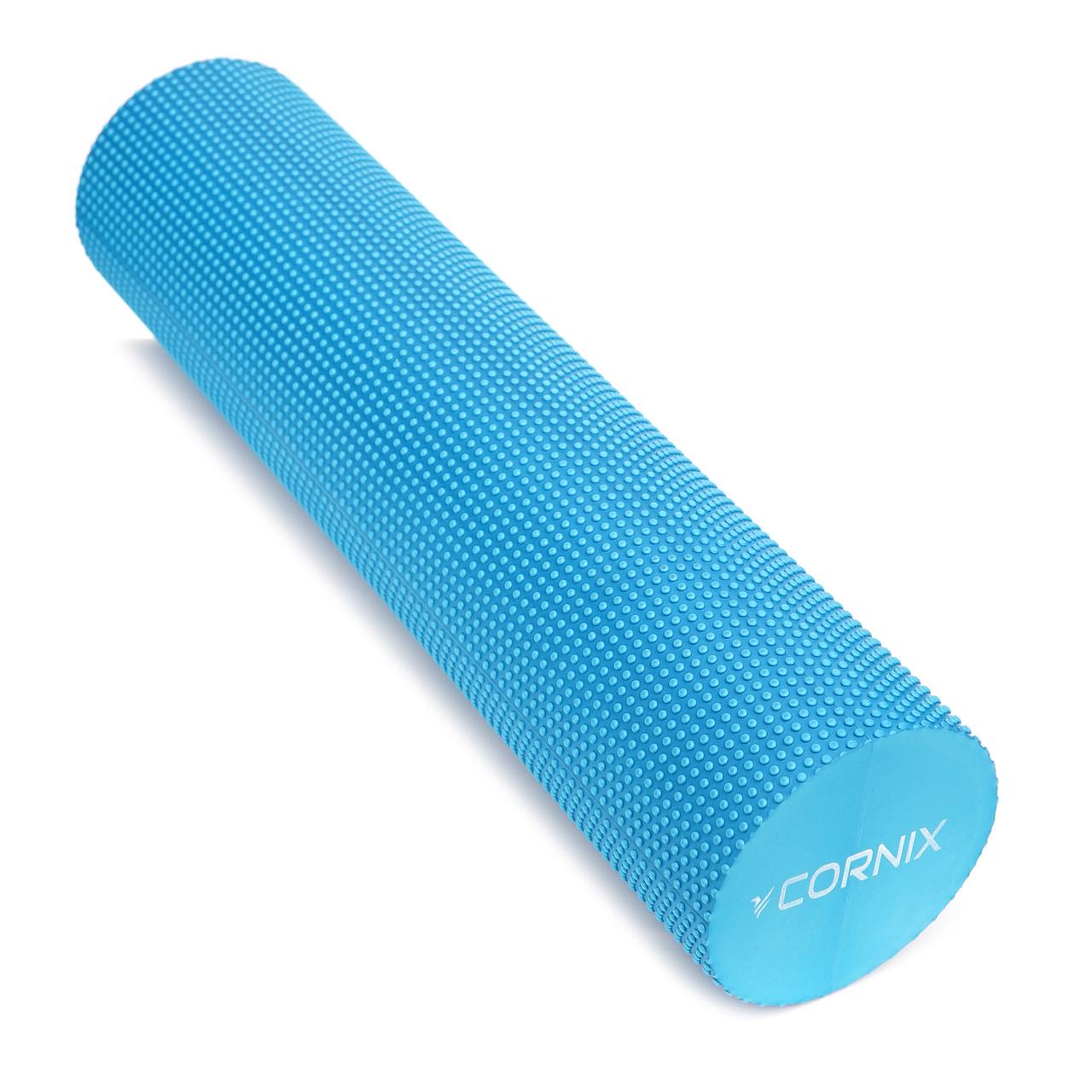 Масажний ролик Cornix EVA+ 60x15 см XR-0311 Blue (2375572271) - фото 9