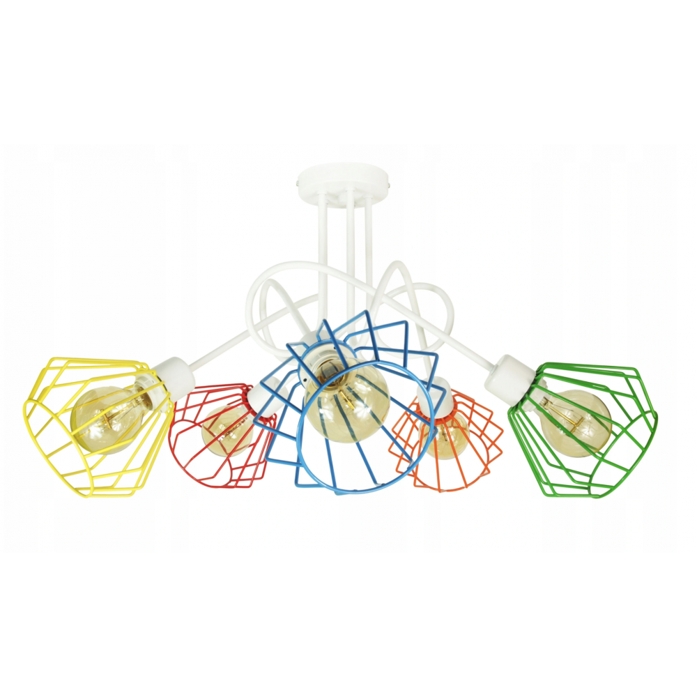 Люстра DRUCIAK 5 Colorful (PL-0001886 M/Color)