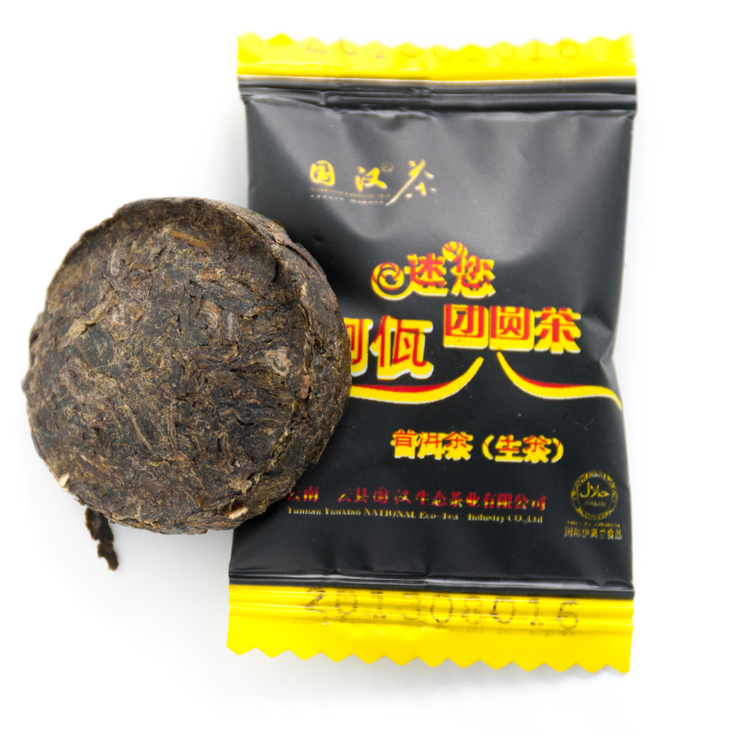 Чай Шен пуэр черная конфета 5 г 10 шт.