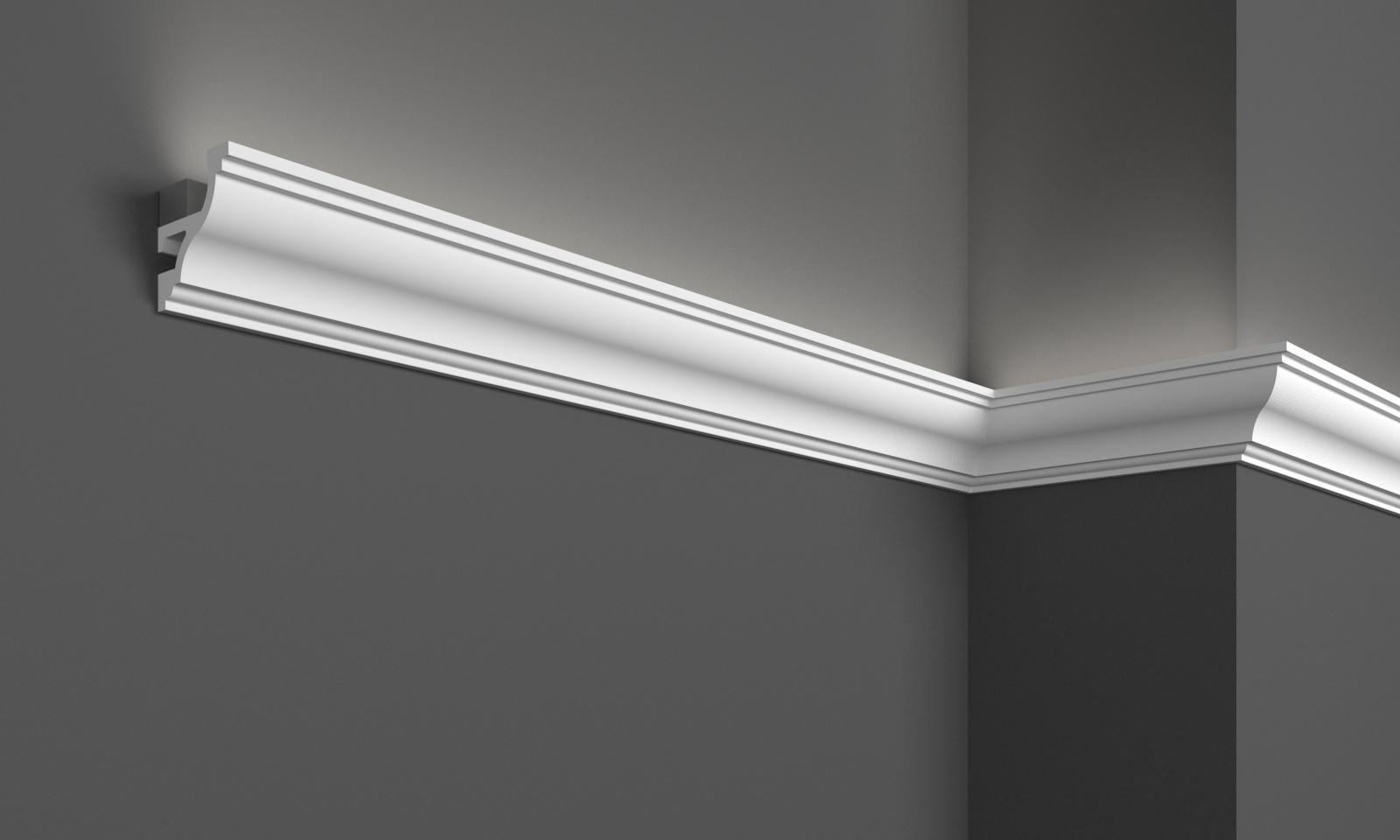 Карниз гибкий для скрытого освещения Grand decor KH 905 Flex 2,00 м