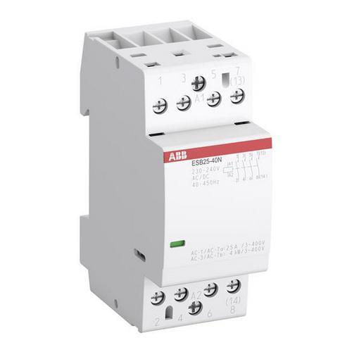 Контактор модульный ABB ESB25-40N-06 4p 25А 230 В AC/DC (1SAE231111R0640) Контактор модульный ABB ESB25-40N-06 4p 25А 230 В AC/DC (1SAE231111R0640)