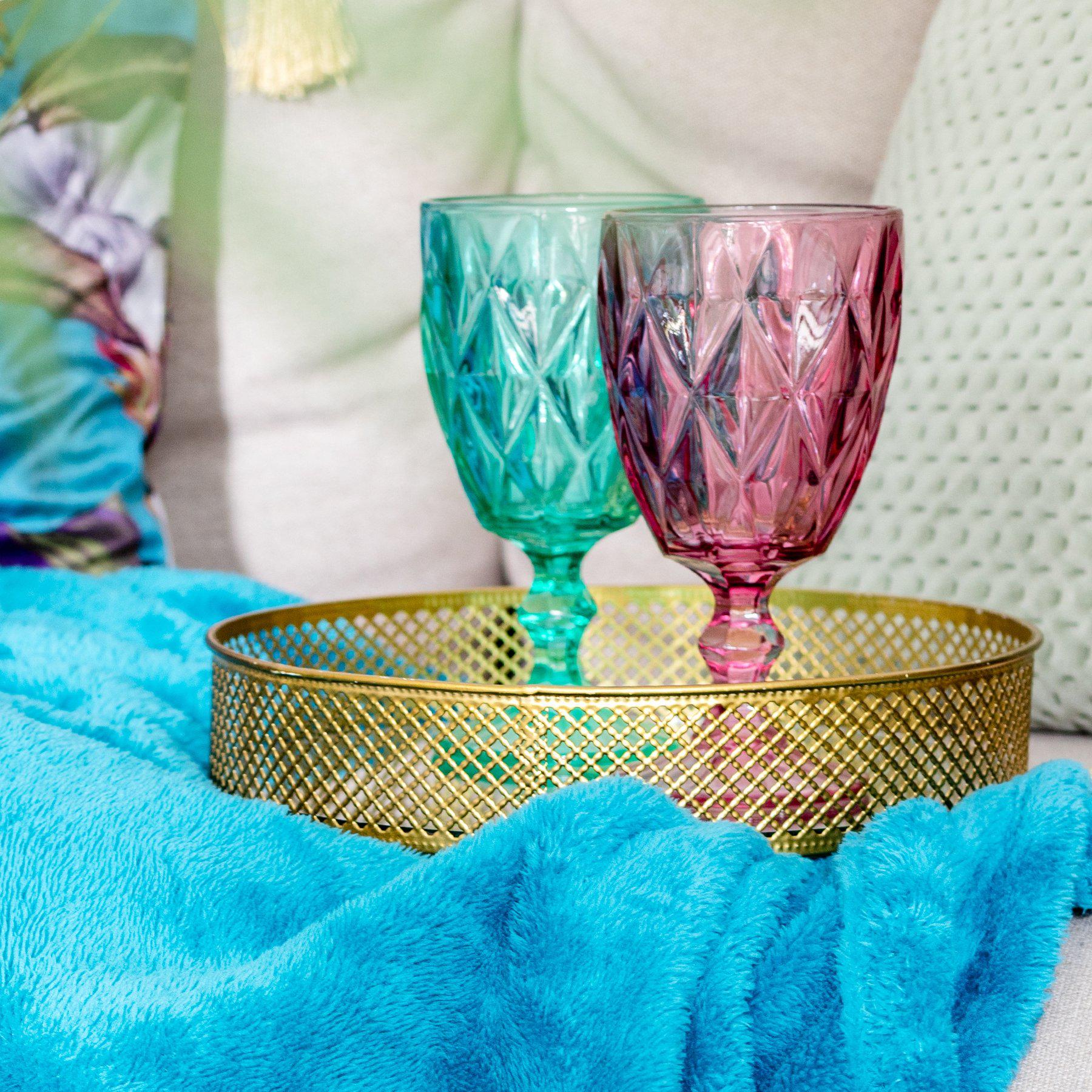 Набор бокалов для вина Homla LUNNA 310 мл 4 шт. Розовый (158085) - фото 4 Набор бокалов для вина Homla LUNNA 310 мл 4 шт. Розовый (158085) - фото 4