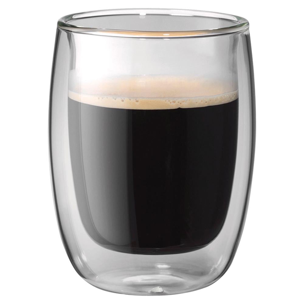 Стеклянный стакан Идеалист с двойным дном для горячих и холодных напитков 200 мл