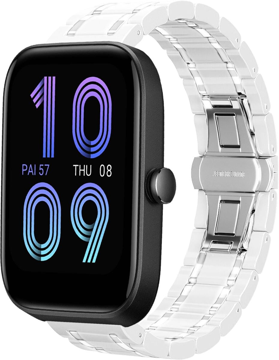 Ремешок керамический Ceramo для Amazfit Bip 3/Pro White (28735-29) Ремешок керамический Ceramo для Amazfit Bip 3/Pro White (28735-29)