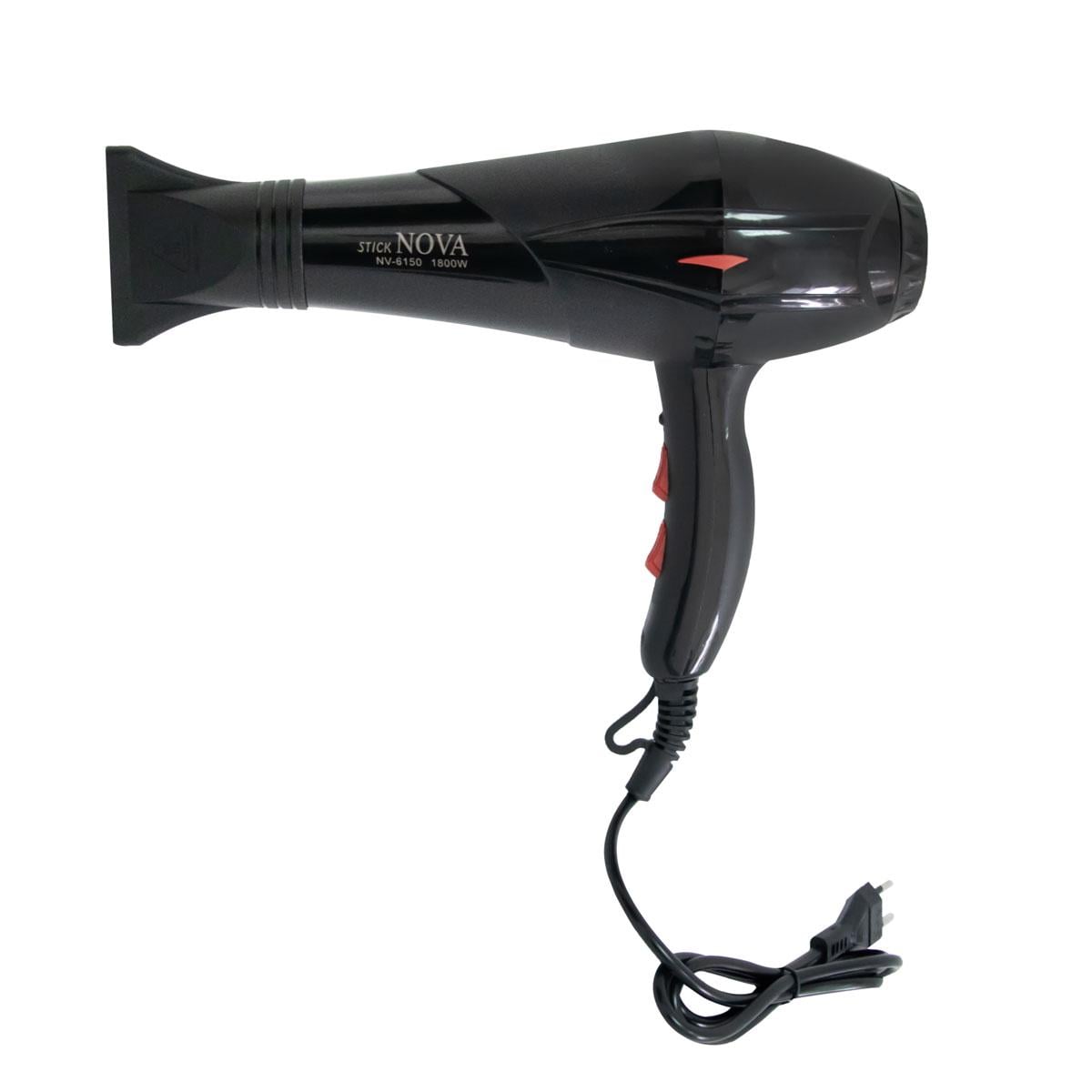 Фен для волос Nova NV-6150 1800 Вт Черный (1010215-Black)